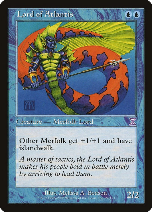 Image for Lord of Atlantis (24) (Timeshifted) - Magic: The Gathering