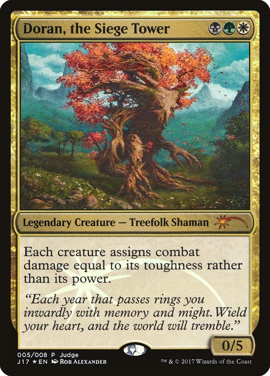 Image for Doran, the Siege Tower (5) (Judge Promos) - Magic: The Gathering