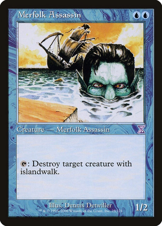 Image for Merfolk Assassin (25) (Timeshifted) - Magic: The Gathering