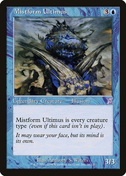 Image for Mistform Ultimus (26) (Timeshifted) - Magic: The Gathering