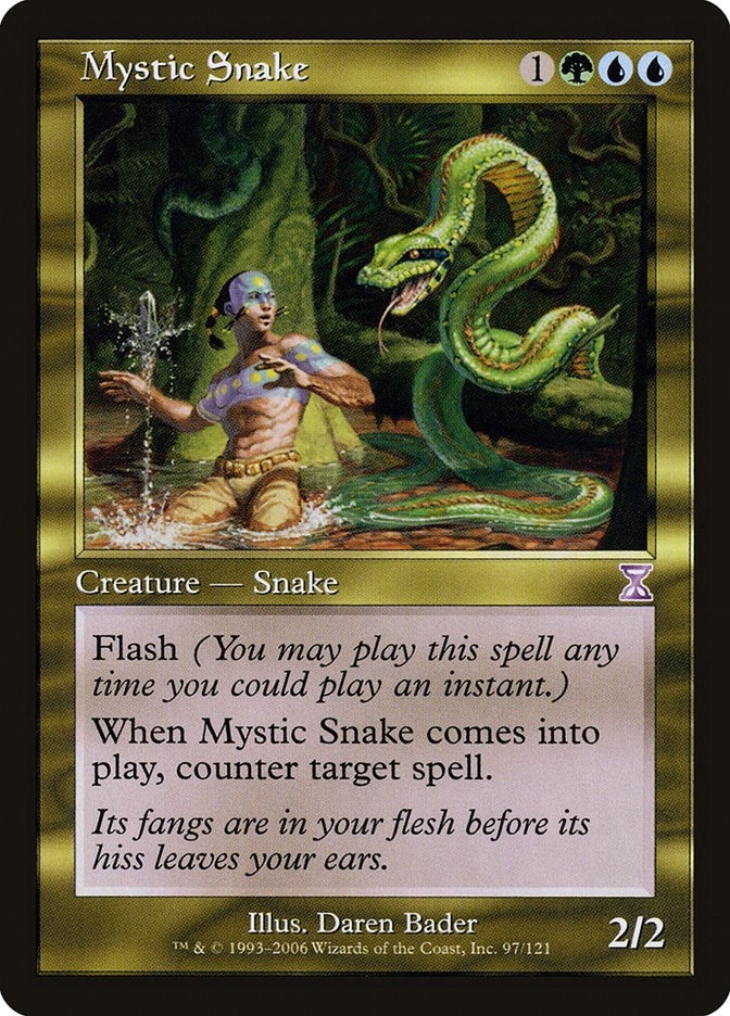 Image for Mystic Snake (97) (Timeshifted) - Magic: The Gathering