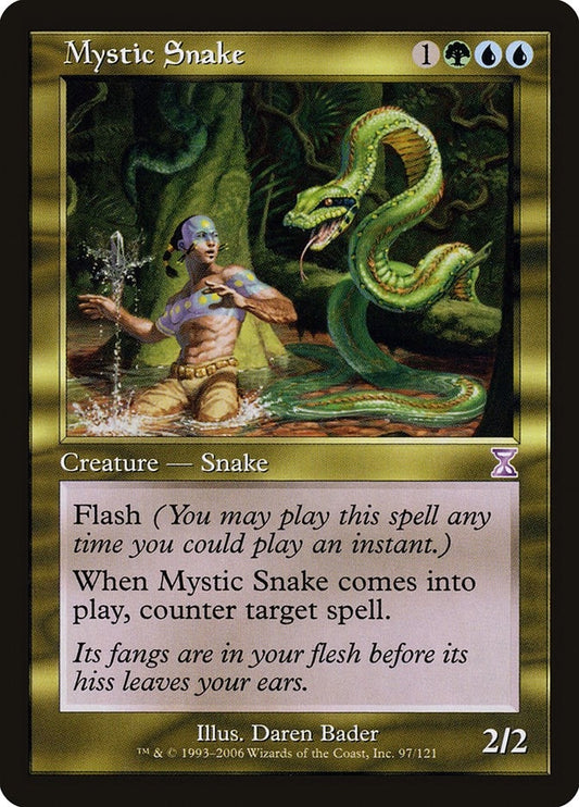 Image for Mystic Snake (97) (Timeshifted) - Magic: The Gathering