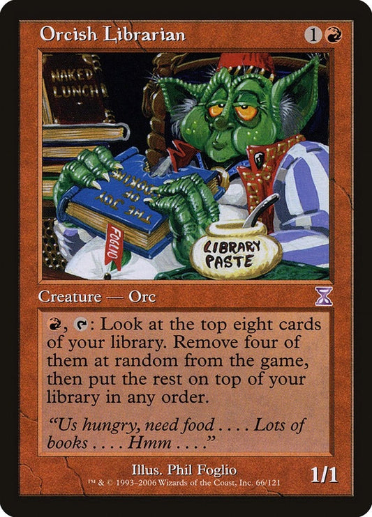 Image for Orcish Librarian (66) (Timeshifted) - Magic: The Gathering