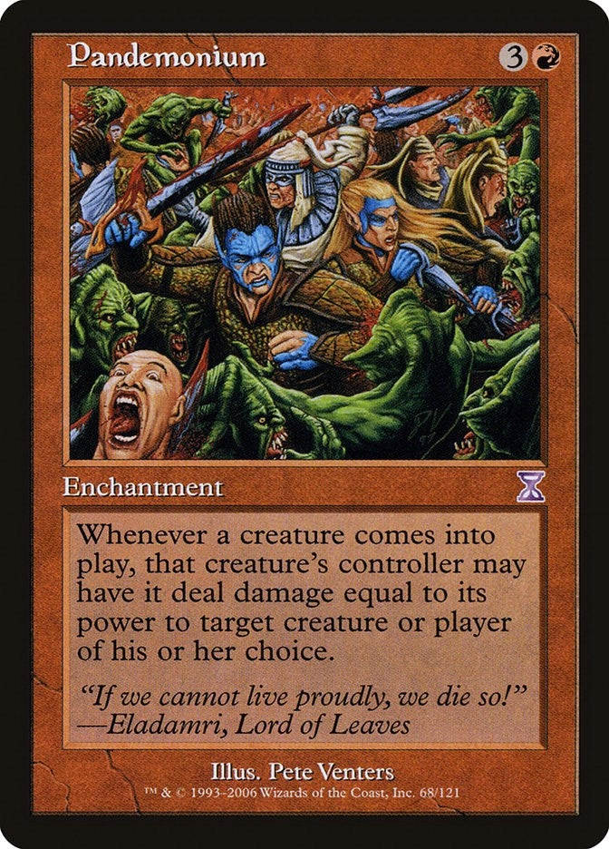 Image for Pandemonium (68) (Timeshifted) - Magic: The Gathering