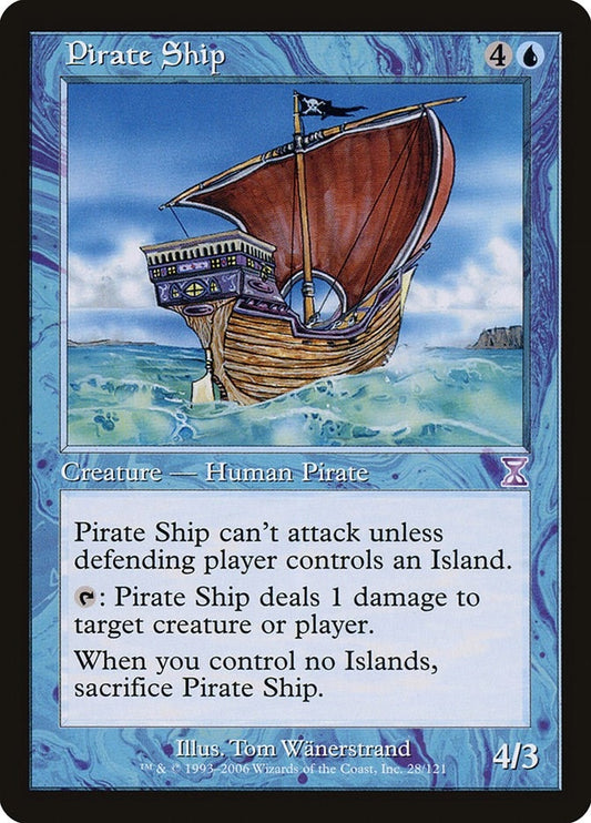 Image for Pirate Ship (28) (Timeshifted) - Magic: The Gathering
