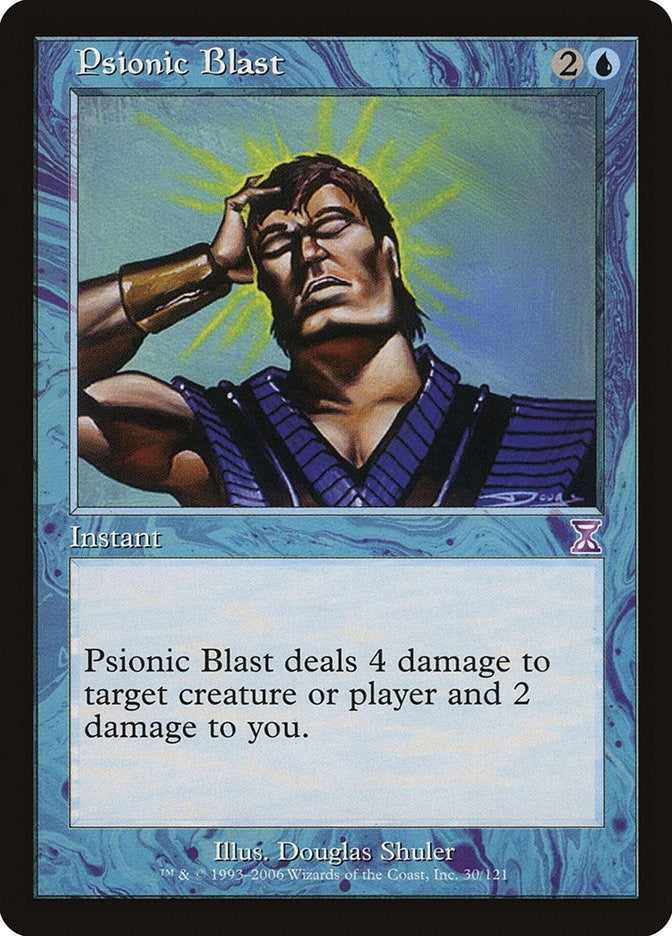 Image for Psionic Blast (30) (Timeshifted) - Magic: The Gathering