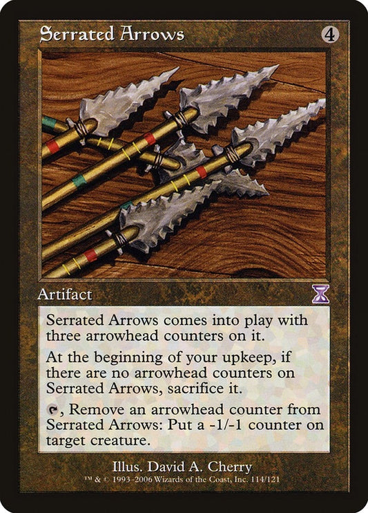 Image for Serrated Arrows (114) (Timeshifted) - Magic: The Gathering