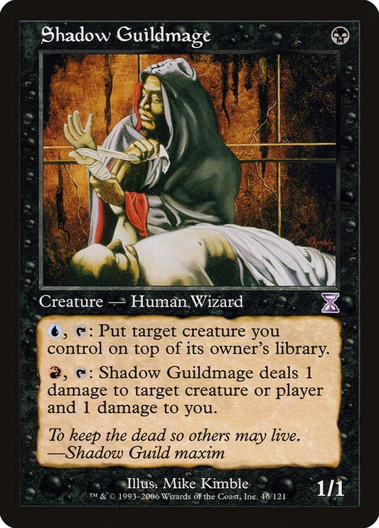Image for Shadow Guildmage (46) (Timeshifted) - Magic: The Gathering