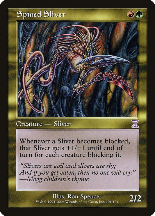 Image for Spined Sliver (101) (Timeshifted) - Magic: The Gathering