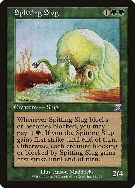 Image for Spitting Slug (85) (Timeshifted) - Magic: The Gathering