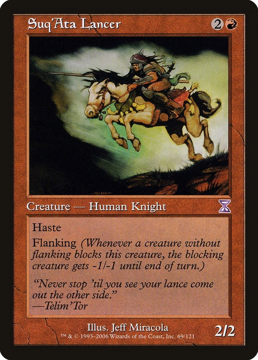 Image for Suq'Ata Lancer (69) (Timeshifted) - Magic: The Gathering