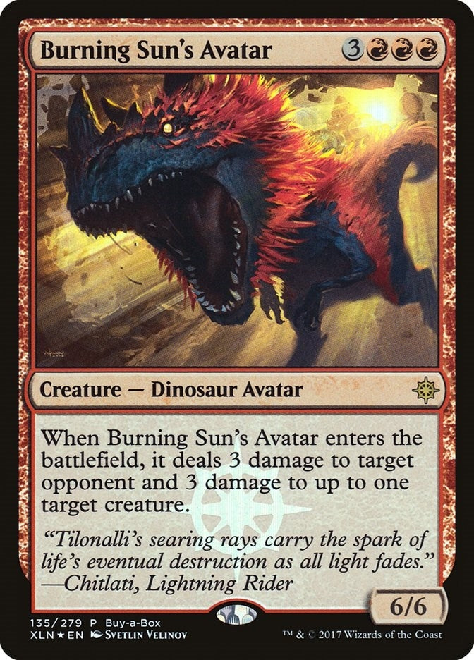 Image for Burning Sun's Avatar (135) (Buy-A-Box Promos) - Magic: The Gathering