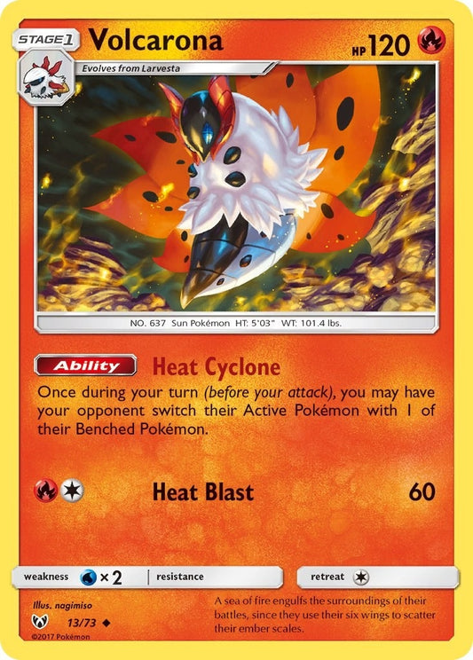 Image for Volcarona (13/73) (Shining Legends) - Pokemon