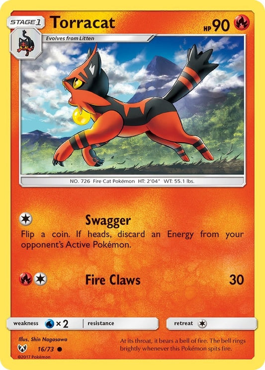 Image for Torracat (16/73) (Shining Legends) - Pokemon