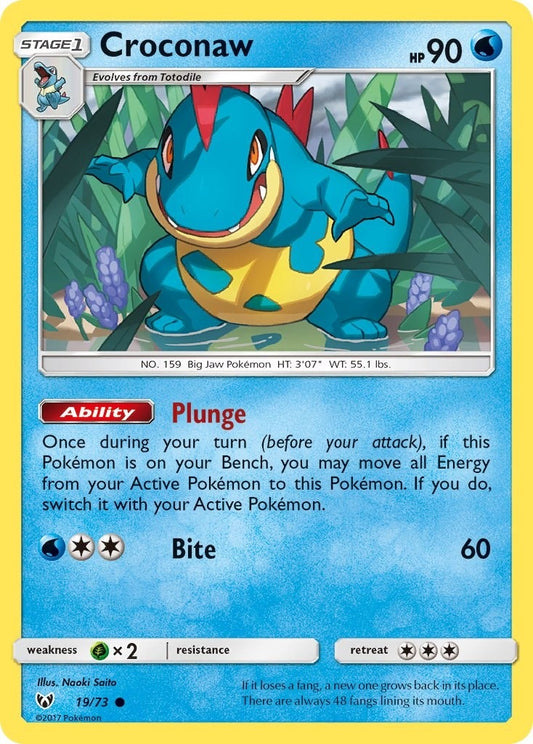 Image for Croconaw (19/73) (Shining Legends) - Pokemon