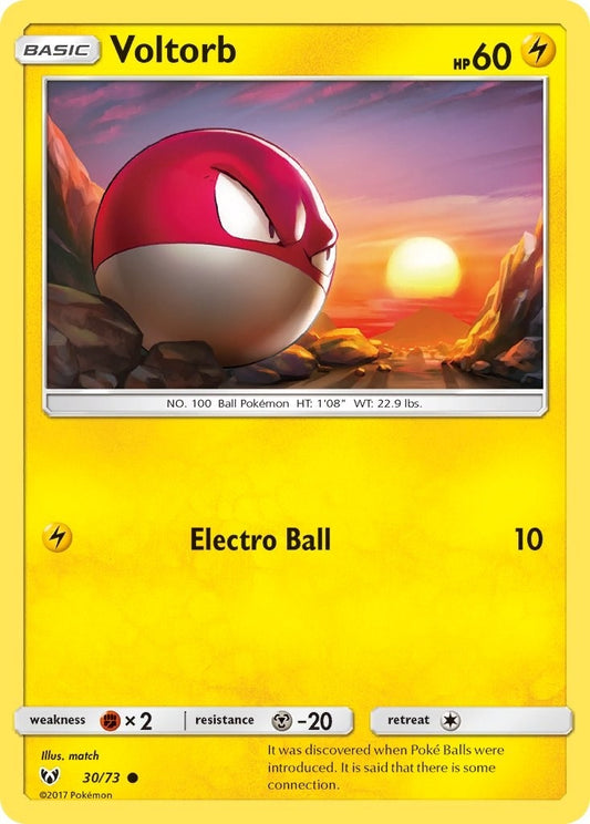 Image for Voltorb (30/73) (Shining Legends) - Pokemon