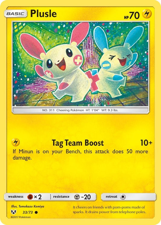 Image for Plusle (33/73) (Shining Legends) - Pokemon