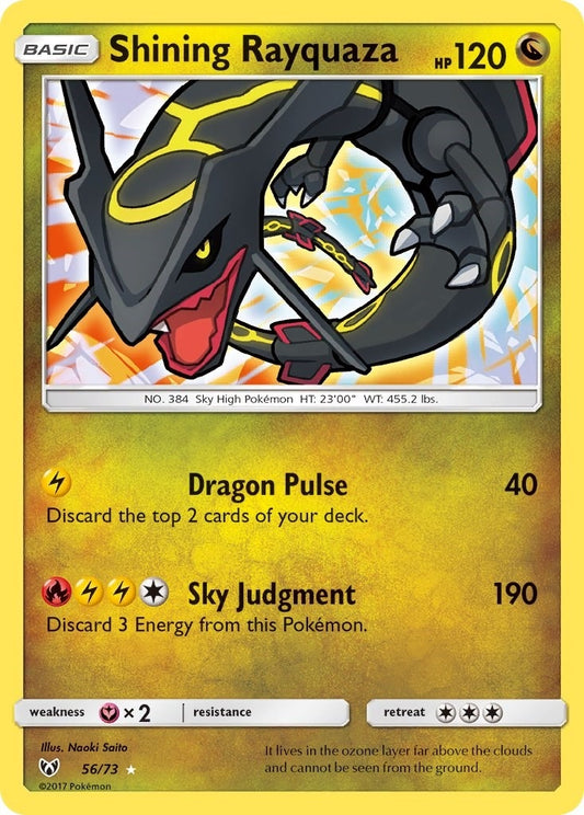 Image for Shining Rayquaza (56/73) (Shining Legends) - Pokemon