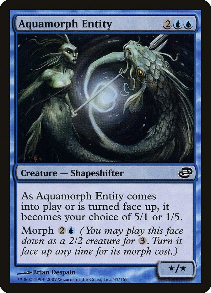 Image for Aquamorph Entity (33) (Planar Chaos) - Magic: The Gathering