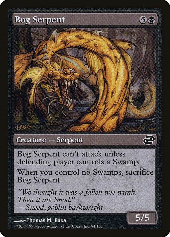 Image for Bog Serpent (84) (Planar Chaos) - Magic: The Gathering