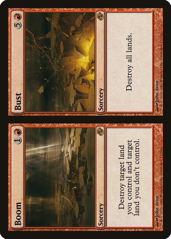 Image for Boom // Bust (112) (Planar Chaos) - Magic: The Gathering