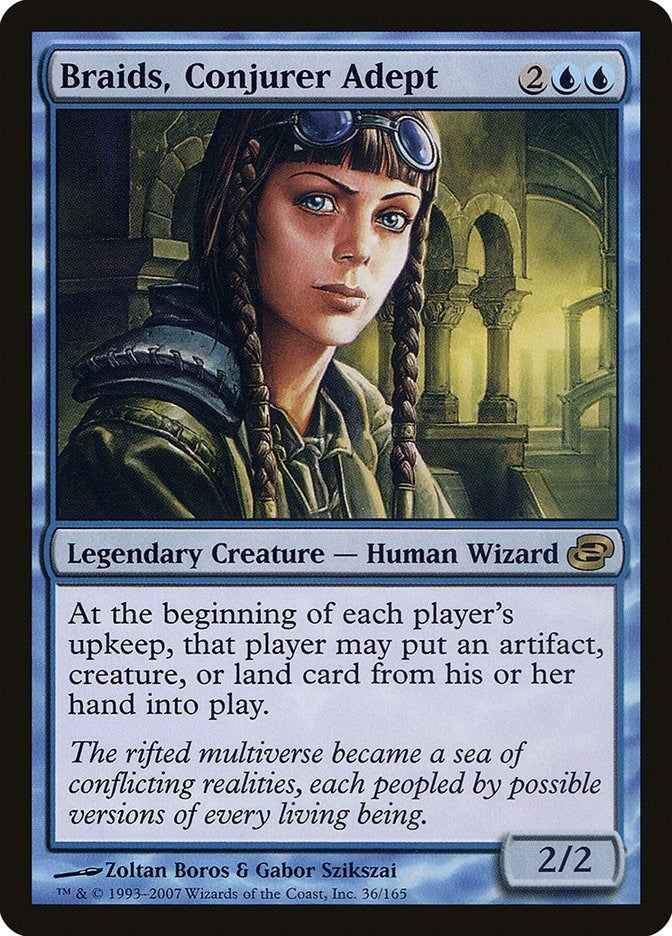 Image for Braids, Conjurer Adept (36) (Planar Chaos) - Magic: The Gathering