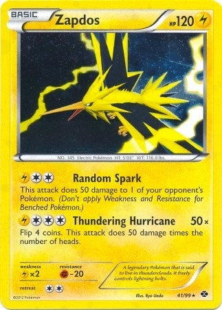 Image for Zapdos - 41/99 (Next Destinies) (041/099) (Blister Exclusives) - Pokemon