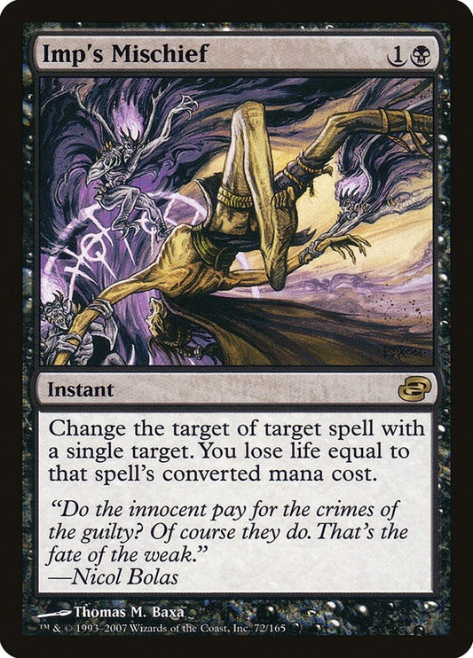 Image for Imp's Mischief (72) (Planar Chaos) - Magic: The Gathering