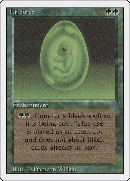 Image for Lifeforce (Revised Edition) - Magic: The Gathering