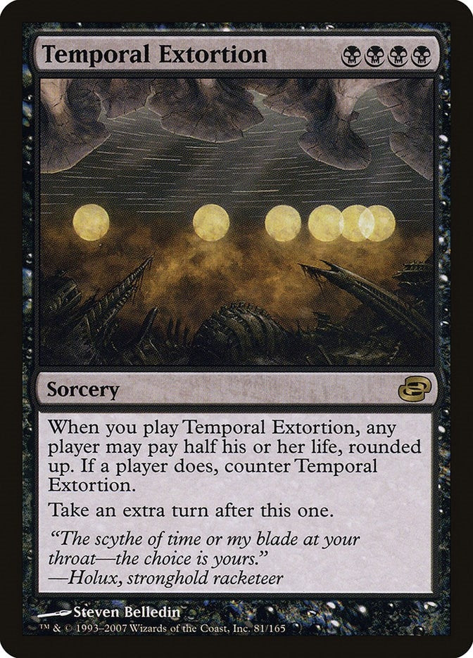 Image for Temporal Extortion (81) (Planar Chaos) - Magic: The Gathering
