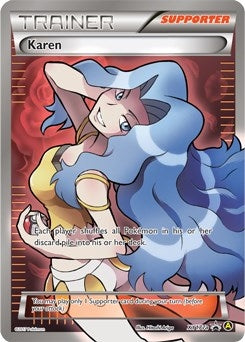 Image for Karen - XY177a (XY177a) (Alternate Art Promos) - Pokemon