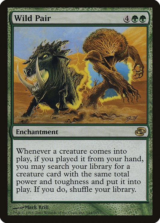 Image for Wild Pair (144) (Planar Chaos) - Magic: The Gathering