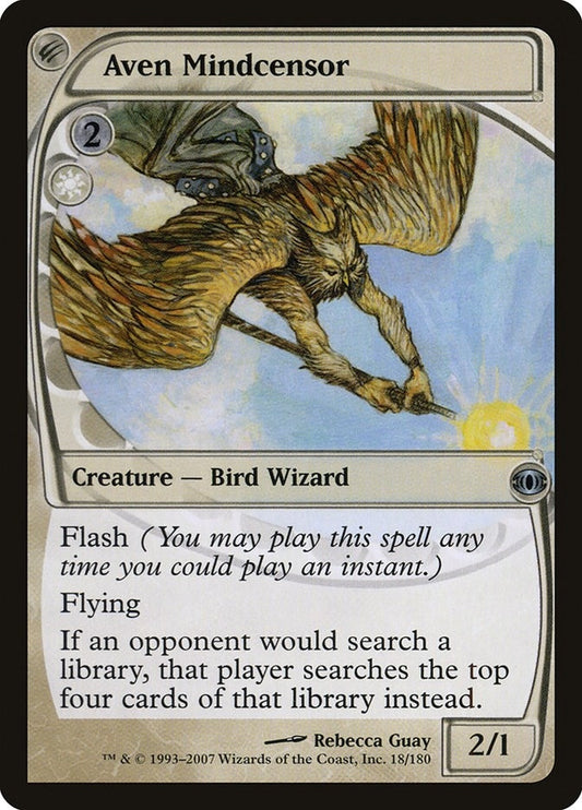 Image for Aven Mindcensor (18) (Future Sight) - Magic: The Gathering