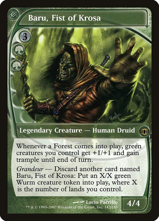 Image for Baru, Fist of Krosa (142) (Future Sight) - Magic: The Gathering