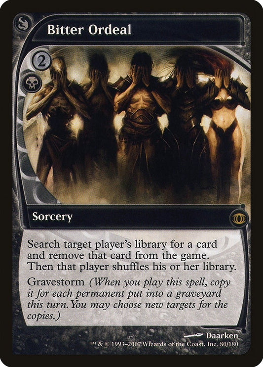 Image for Bitter Ordeal (80) (Future Sight) - Magic: The Gathering