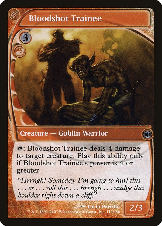 Image for Bloodshot Trainee (110) (Future Sight) - Magic: The Gathering
