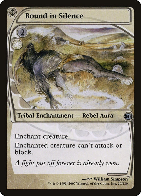 Image for Bound in Silence (20) (Future Sight) - Magic: The Gathering