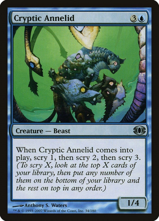 Image for Cryptic Annelid (34) (Future Sight) - Magic: The Gathering