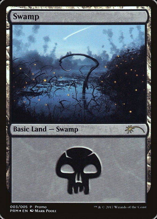 Image for Swamp (2017 Gift Pack - Poole) (3) (Gift Boxes and Promos) - Magic: The Gathering