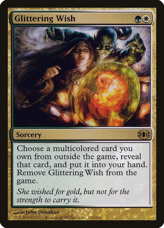Image for Glittering Wish (156) (Future Sight) - Magic: The Gathering