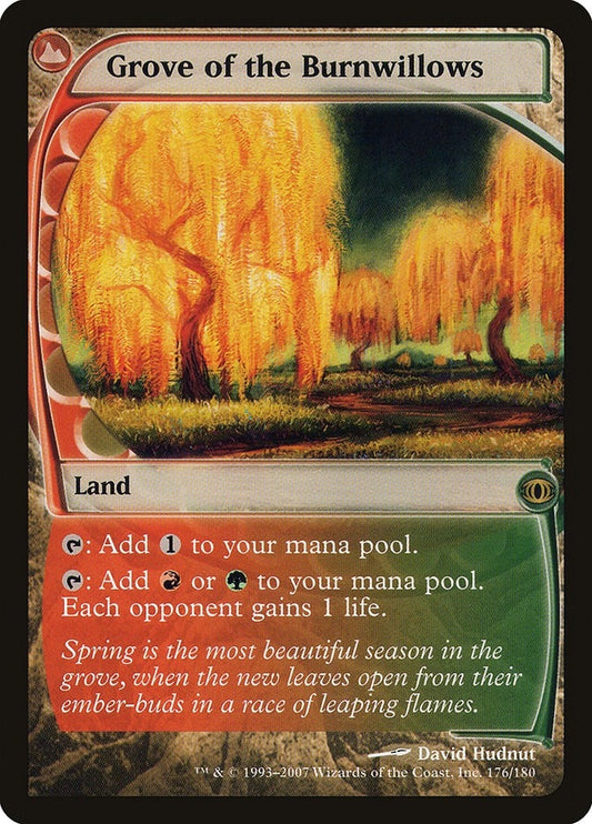 Image for Grove of the Burnwillows (176) (Future Sight) - Magic: The Gathering