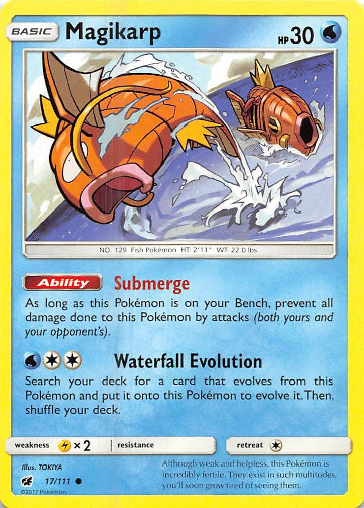 Image for Magikarp (17/111) (SM - Crimson Invasion) - Pokemon