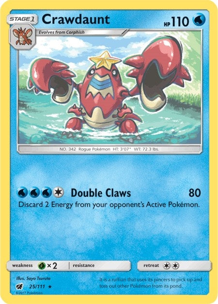 Image for Crawdaunt (25/111) (SM - Crimson Invasion) - Pokemon
