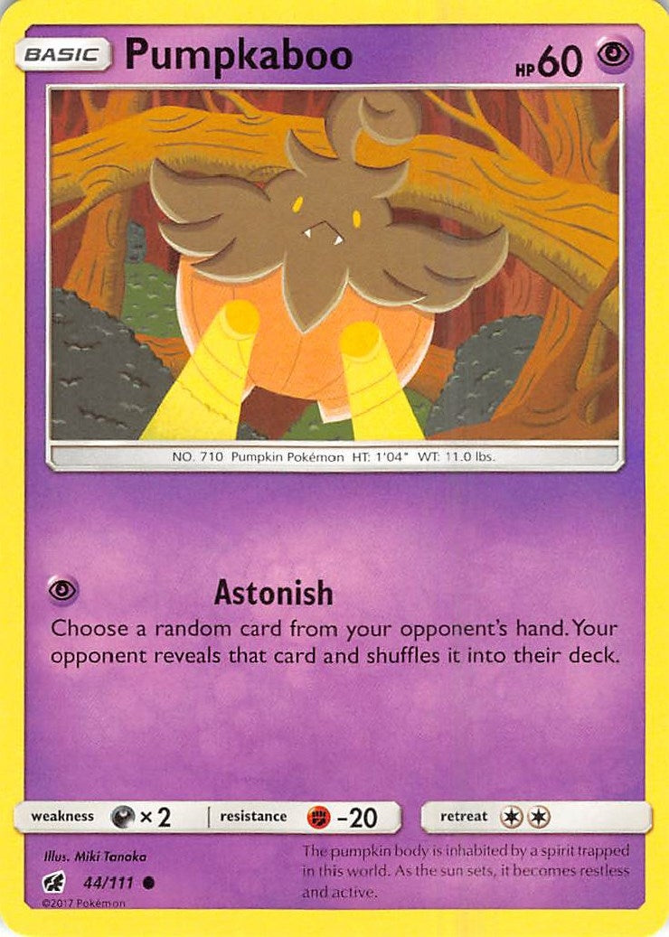 Image for Pumpkaboo (44/111) (SM - Crimson Invasion) - Pokemon