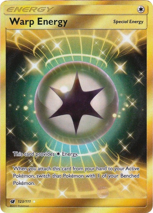 Image for Warp Energy (Secret) (123/111) (SM - Crimson Invasion) - Pokemon