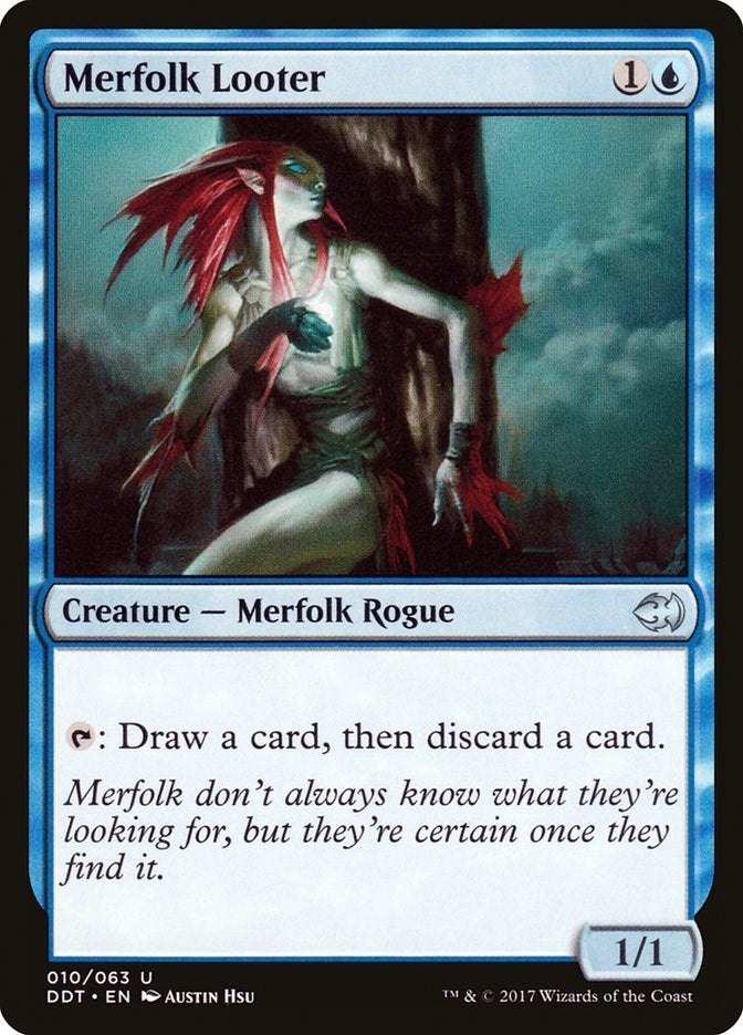 Image for Merfolk Looter (10) (Duel Decks: Merfolk vs. Goblins) - Magic: The Gathering