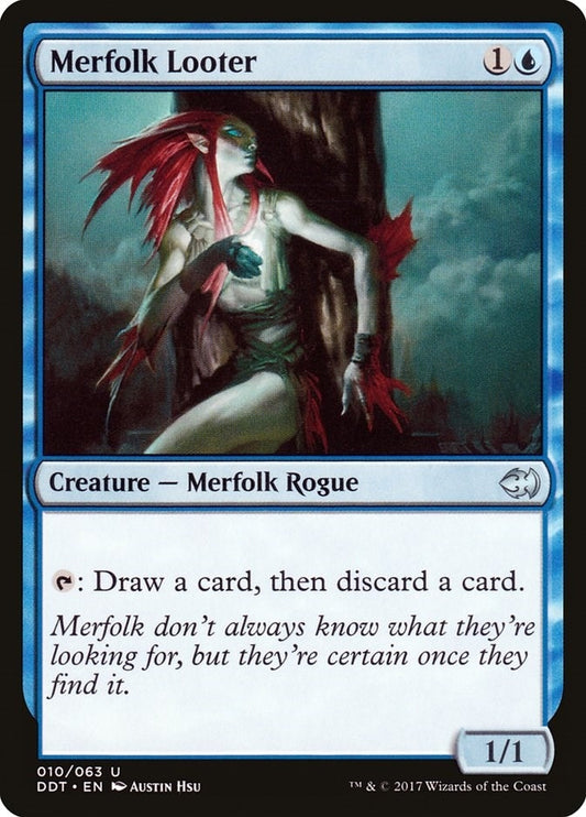 Image for Merfolk Looter (10) (Duel Decks: Merfolk vs. Goblins) - Magic: The Gathering