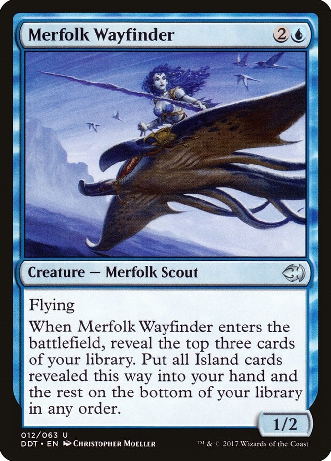 Image for Merfolk Wayfinder (12) (Duel Decks: Merfolk vs. Goblins) - Magic: The Gathering