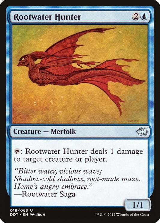 Image for Rootwater Hunter (16) (Duel Decks: Merfolk vs. Goblins) - Magic: The Gathering