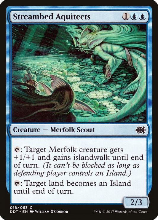 Image for Streambed Aquitects (18) (Duel Decks: Merfolk vs. Goblins) - Magic: The Gathering